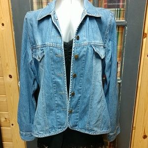 Vintage Unbranded Sz Large (?)Denim Jean Jacket